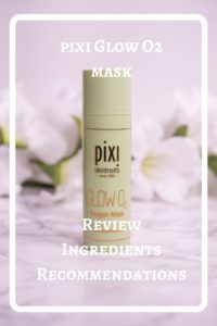 Review: pixi Glow O2 Oxygen mask